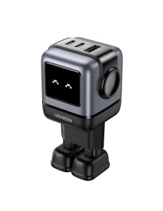 Ugreen Nexode RG 65W 3-Port GaN Ordenador portátil, Teléfono móvil, Portátil, Batería portátil, Teléfono Gris Corriente alterna 2