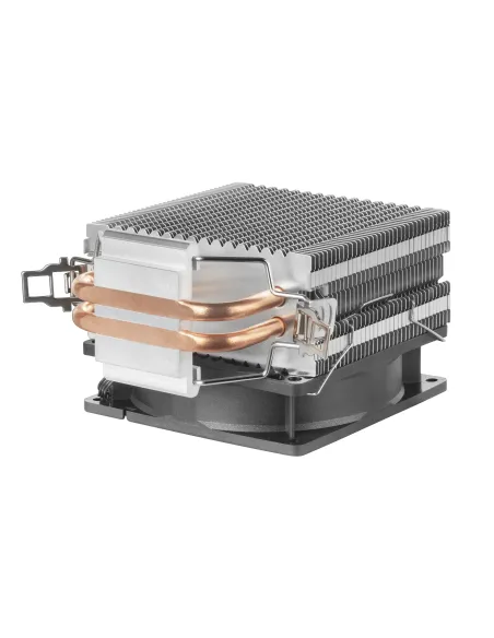 Mars Gaming MCPUARGB, Disipador CPU RGB, 2 Heatpipes HCT, TDP 130W, Silencioso, PWM