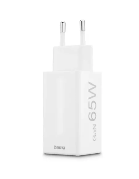 Hama 00201996 cargador de dispositivo móvil Smartphone Blanco Corriente alterna Carga rápida Interior, Exterior