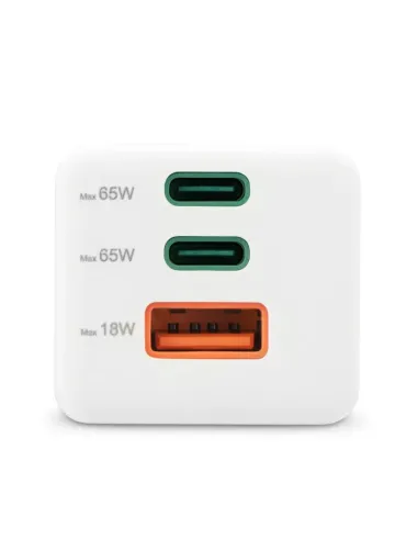 Hama 00201996 cargador de dispositivo móvil Smartphone Blanco Corriente alterna Carga rápida Interior, Exterior