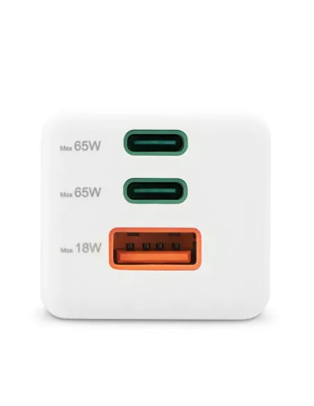 Hama 00201996 cargador de dispositivo móvil Smartphone Blanco Corriente alterna Carga rápida Interior, Exterior