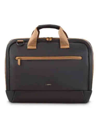 Hama Ultra Lightweight 35,8 cm (14.1") Maletín Toploader Beige, Negro