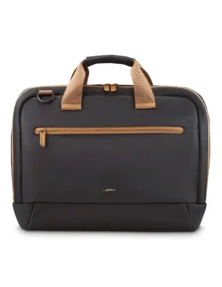 Hama Ultra Lightweight 35,8 cm (14.1") Maletín Toploader Beige, Negro