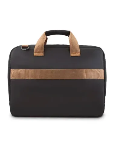 Hama Ultra Lightweight 35,8 cm (14.1") Maletín Toploader Beige, Negro