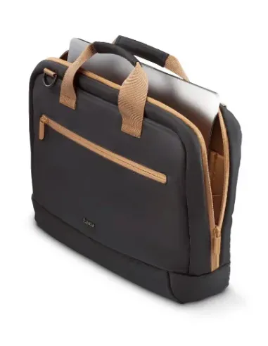 Hama Ultra Lightweight 35,8 cm (14.1") Maletín Toploader Beige, Negro