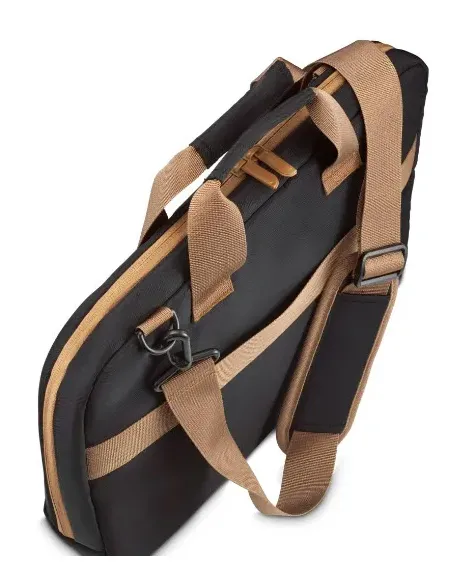 Hama Ultra Lightweight 35,8 cm (14.1") Maletín Toploader Beige, Negro