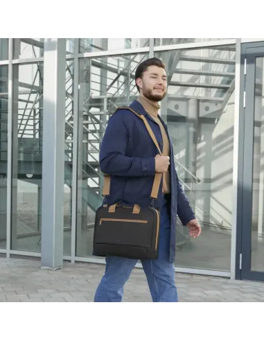 Hama 00222053 maletines para portátil 41,1 cm (16.2") Maletín con ruedas Beige, Negro