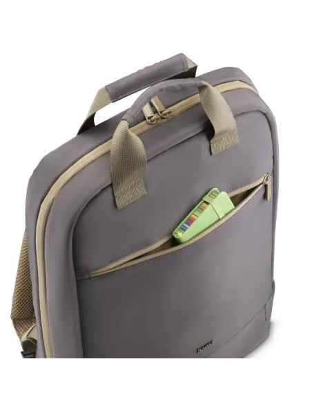 Hama 00222055 mochila Mochila de senderismo Antracita, Beige Poliéster reciclado