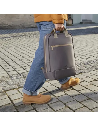 Hama 00222055 mochila Mochila de senderismo Antracita, Beige Poliéster reciclado