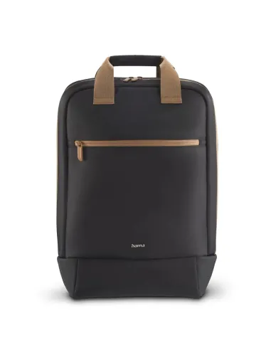 Hama 00222056 mochila Mochila de senderismo Beige, Negro Poliéster reciclado