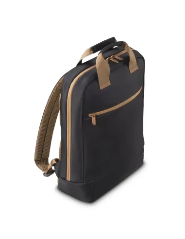 Hama 00222056 mochila Mochila de senderismo Beige, Negro Poliéster reciclado