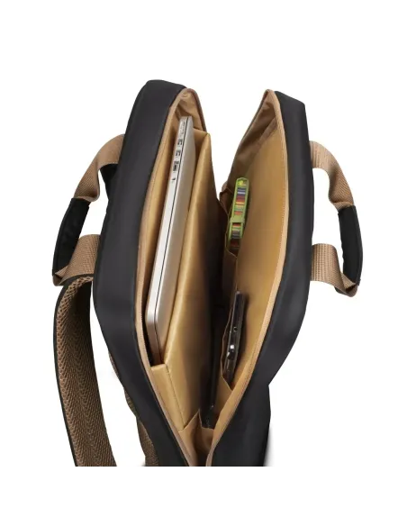 Hama 00222056 mochila Mochila de senderismo Beige, Negro Poliéster reciclado