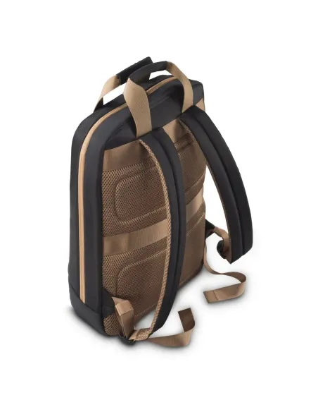 Hama 00222056 mochila Mochila de senderismo Beige, Negro Poliéster reciclado