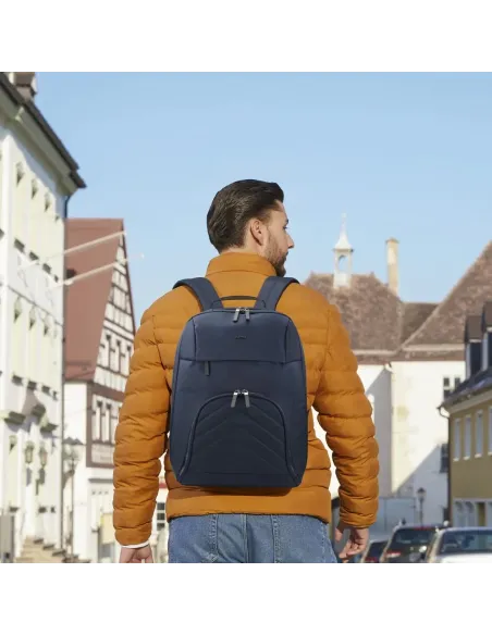 Hama 00222045 mochila Mochila de senderismo Azul Poliéster reciclado