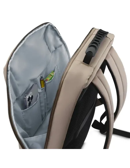 Hama 00222046 mochila Mochila de senderismo Beige Poliéster reciclado