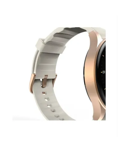 Hama Smartwatch 8900 3,3 cm (1.3") AMOLED 42 mm Digital 466 x 466 Pixeles Pantalla táctil Oro GPS (satélite)