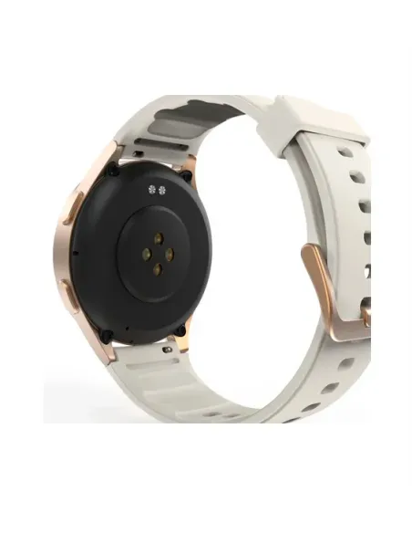 Hama Smartwatch 8900 3,3 cm (1.3") AMOLED 42 mm Digital 466 x 466 Pixeles Pantalla táctil Oro GPS (satélite)