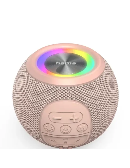 Hama 00188240 altavoz portátil o de fiesta Altavoz monofónico portátil Rosa 5 W