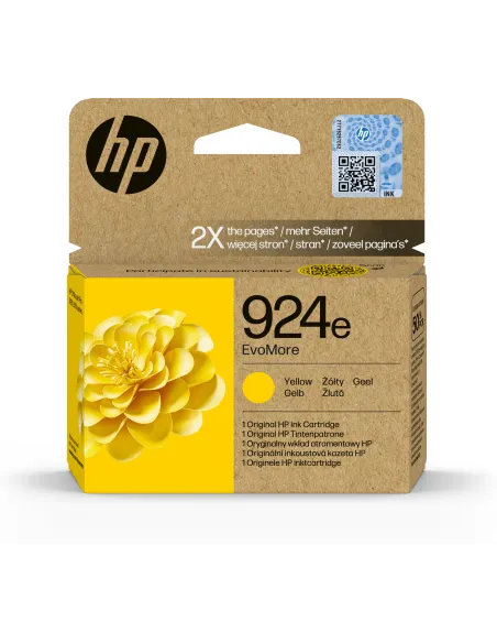 Cartucho tinta hp 924e amarillo officejet pro 8120 8130