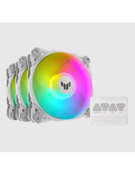 ASUS TUF GAMING TF120 ARGB WHITE EDITION 3IN1