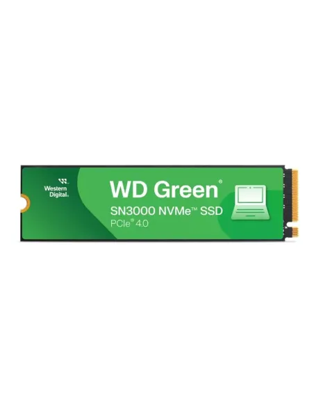 Disco duro interno ssd wd green sn3000 500gb m.2 pcie4