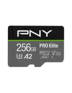 Tarjeta memoria micro secure digital micro sdxc pro elite pny 256gb clase 10 uhs - i u3