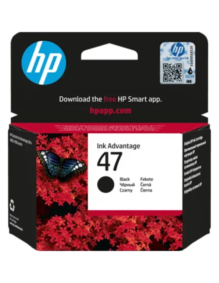 Cartucho tinta hp 47 6zd21ae negro deskjet
