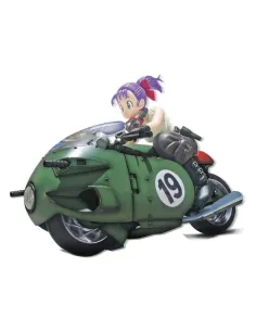Figura bandai hobby dragon ball bulba variable nº19 motocycle model kit