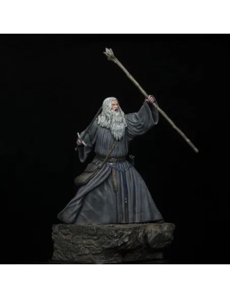 Figura el señor de los anillos gandalf en moria 18 cm