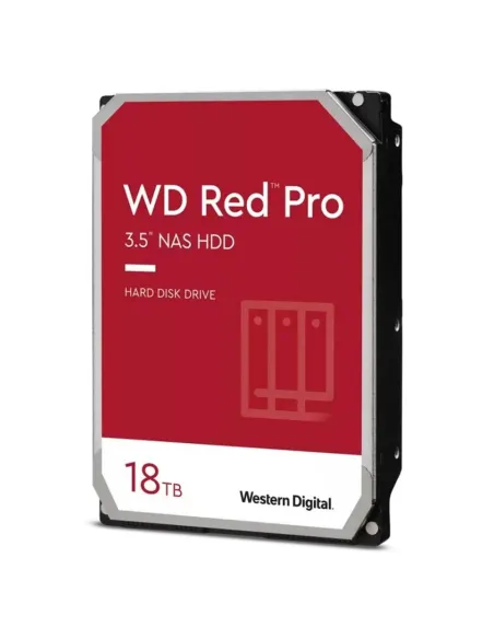 Disco duro interno wd western digital red pro 18tb 3.5 pulgadas sata 6gb - s