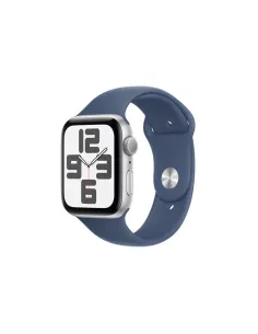 Smartwatch apple watch se gps 44mm silver case blue band