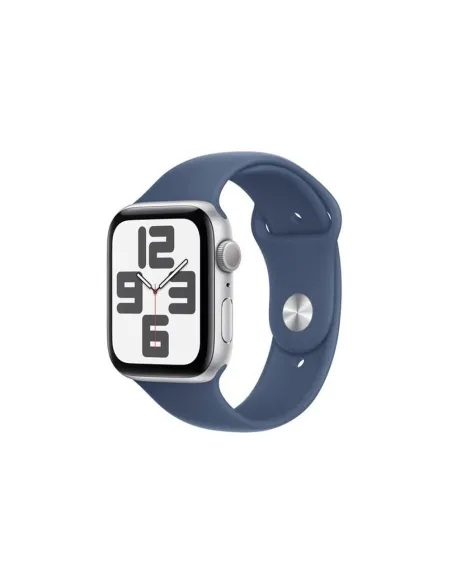 Smartwatch apple watch se gps 44mm silver case blue band
