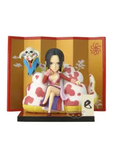 Figura banpresto one piece world collectable special boa hancock & salome 6cm
