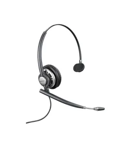 Auriculares poly monoaurales encorepro hw710 + estuche de transporte + desconexión rápida