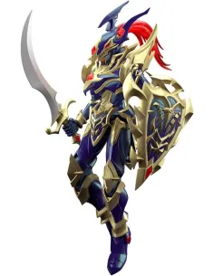 Maqueta bandai hobby yu - gi - oh! figure - rise standard amplified black luster soldier