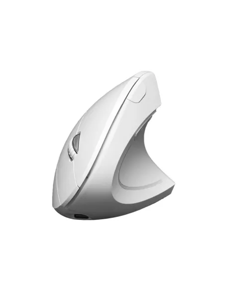 Raton inalambrico subblim glide vertical ergo blanco