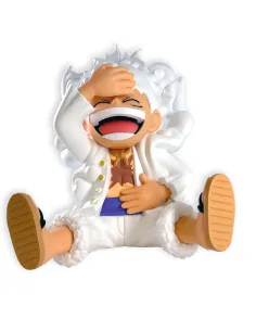 Figura hucha plastoy one piece luffy gear 5 15 cm