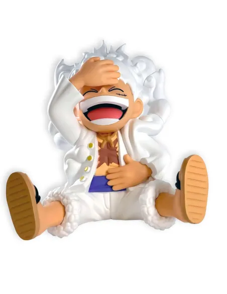 Figura hucha plastoy one piece luffy gear 5 15 cm