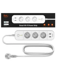 Regleta smart tenda sp15 3x schuko -  2x usb