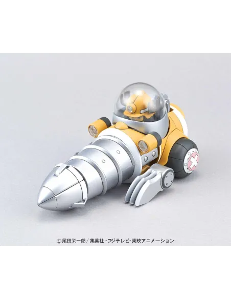 Figura bandai hobby one piece model kit chopper drill con chopper robot 4 chopper robo series