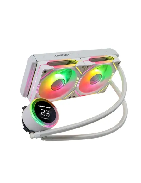 Kit de refrigeracion liquida keep out xwc - 240w pro 240mm blanco