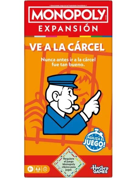 Expansión hasbro monopoly ve a la cárcel
