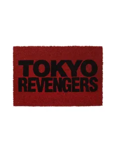 Felpudo 60x40 cm logo sobre rojo tokyo revengers