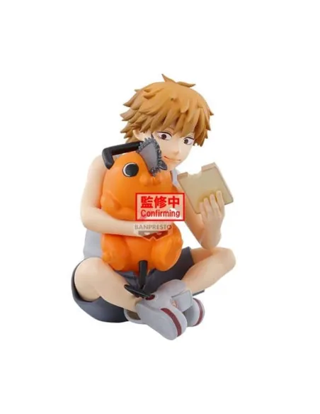 Figura banpresto chainsawman break time denji y pochita vol.3 7cm