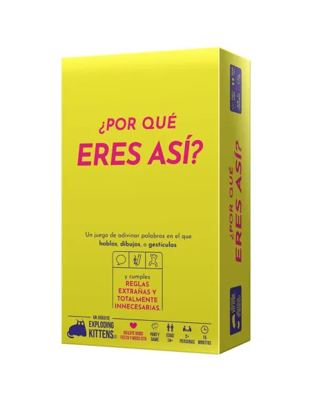 Juego de mesa ¿por qué eres así? Juego de mesa ¿por qué eres así?