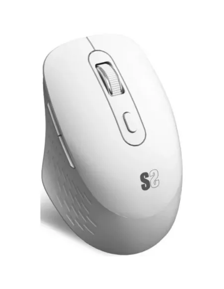 Raton inalambrico subblim curve ergo dual blanco