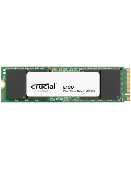 Disco duro interno solido ssd crucial e100 480gb m.2 nvme pci express 4.0