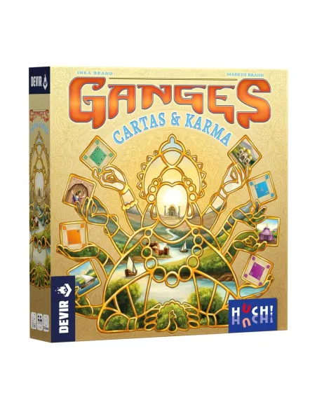 Juego de mesa ganges cartas y karma