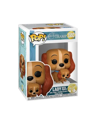Funko pop la dama y el vagabundo -  dama con cachorro