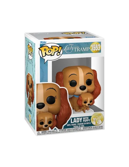 Funko pop la dama y el vagabundo -  dama con cachorro